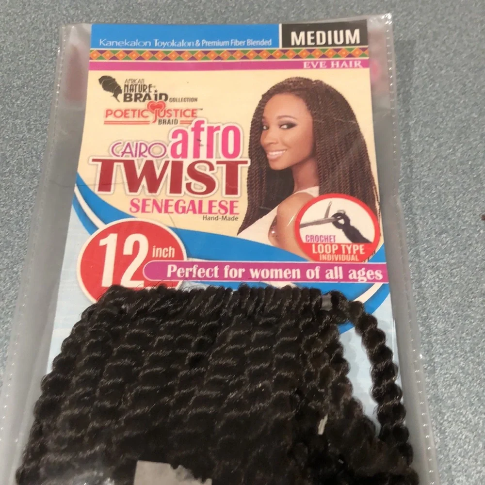 Crochet Loop Type Braids (lot of 3)